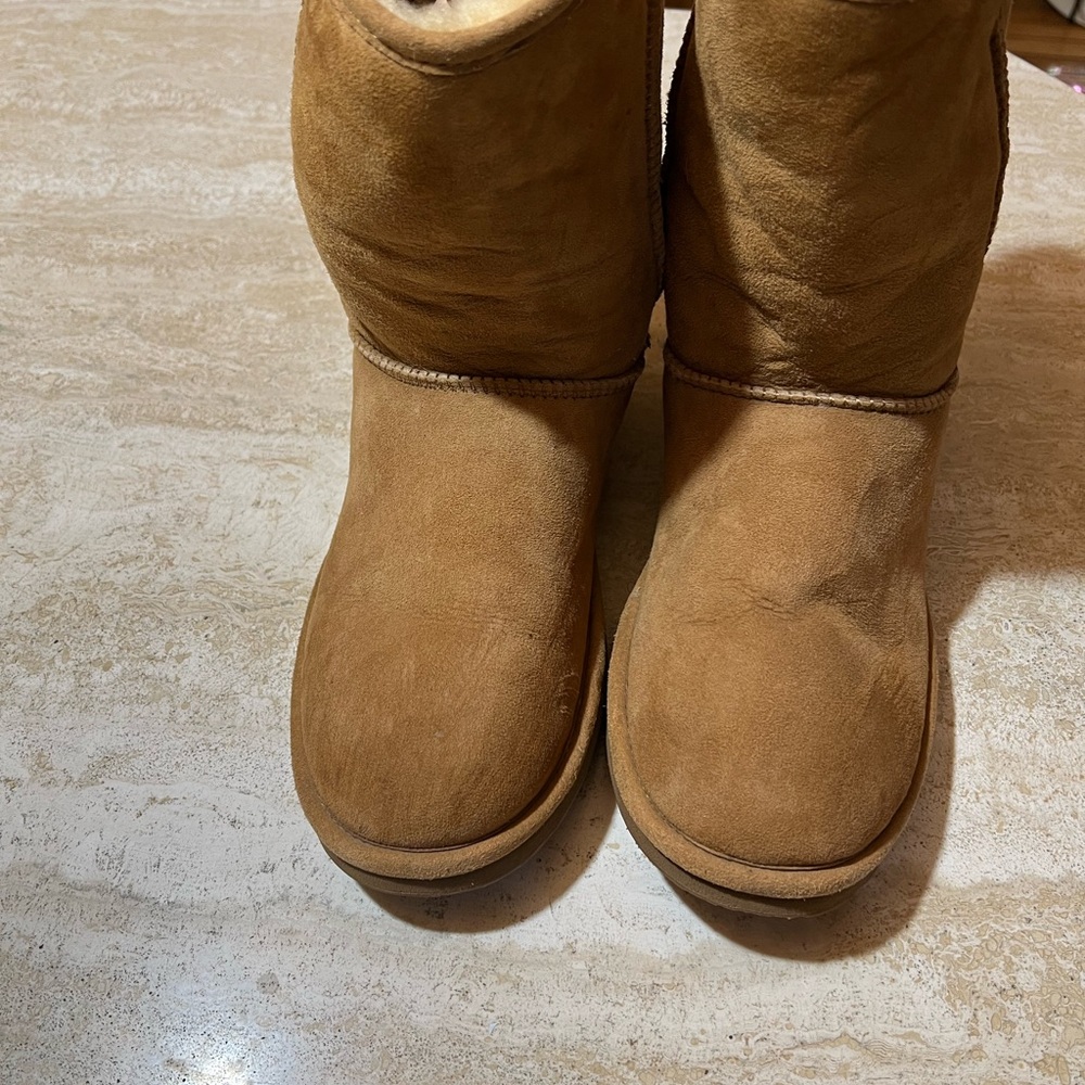 Preloved L.L Bean Women's Tan Suede Boots